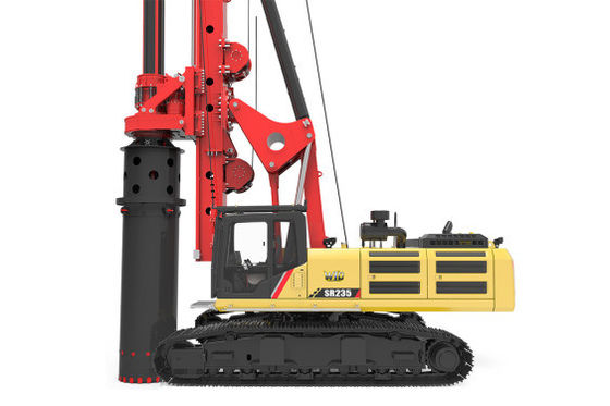 SR235 W10 Obrotowa wiertnica do palowania Przemysł ciężki SR235 W10 Sany Rig Machine 257 KW